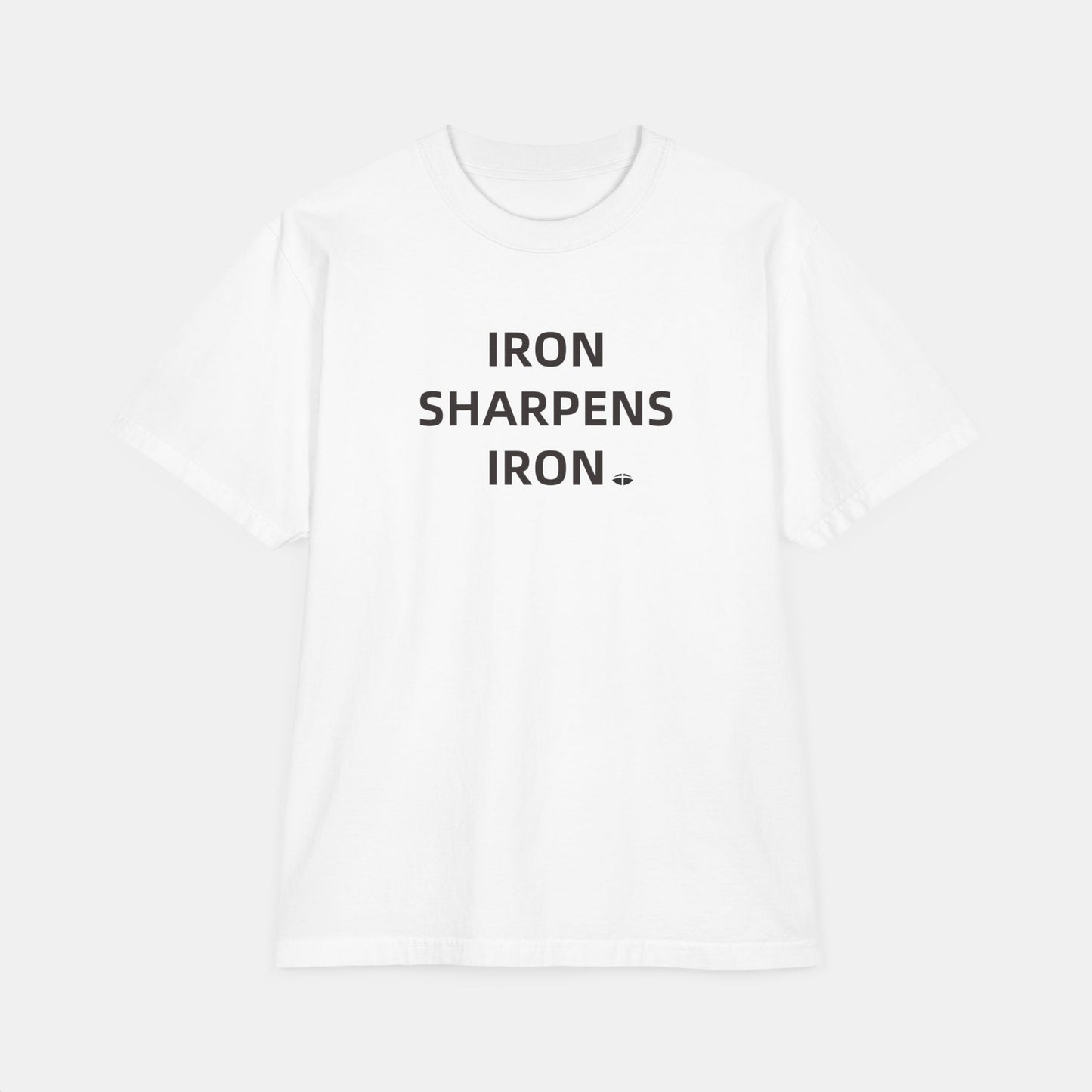 Classic Short Sleeve Tee - "Iron Sharpens Iron"