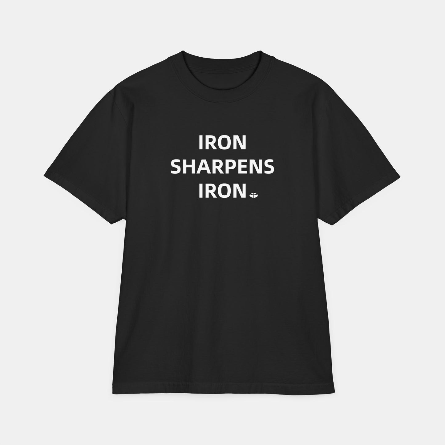 Classic Short Sleeve Tee - "Iron Sharpens Iron"
