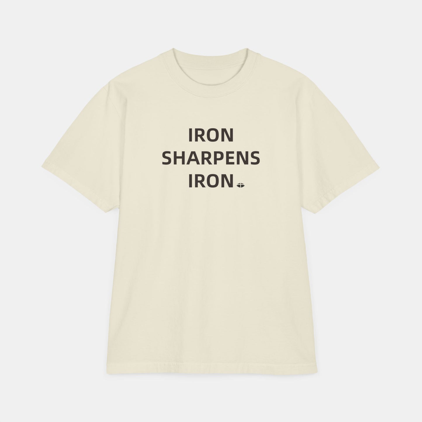 Classic Short Sleeve Tee - "Iron Sharpens Iron"