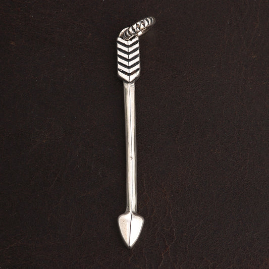 Cultural Arrow Pendant Silver 925