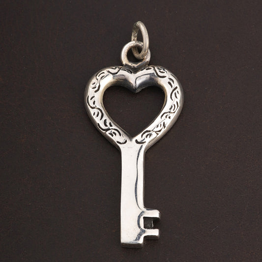 Cultural Key Pendant Silver 925