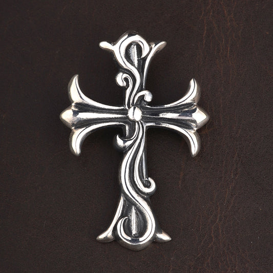 Cultural Cross Pendant Silver 925