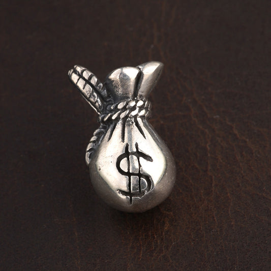 Cultural Ancient Pouch Pendant Silver 925